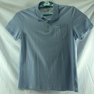 Light Blue Polo Shirt By Geoffrey Beene Size XL/TG 2-Button